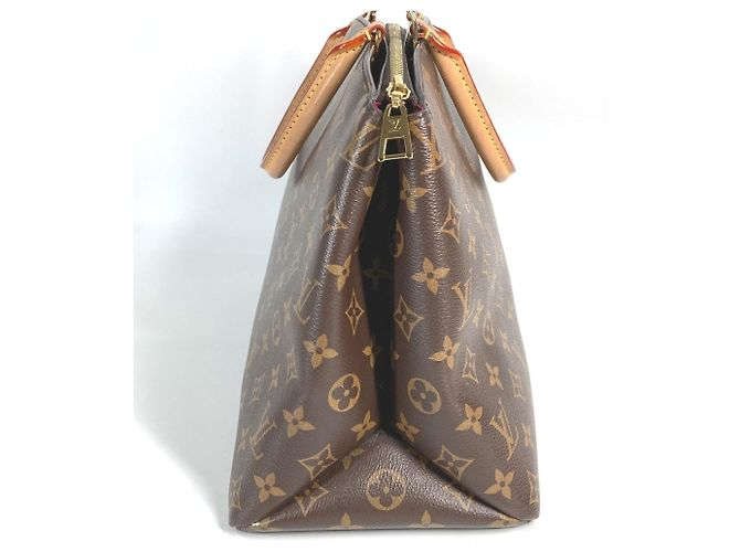 Borsa Louis Vuitton Monogram Grand Palais MM 2 in 1 Marrone Monogramma - vista 4