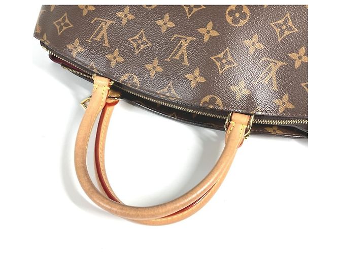 Borsa Louis Vuitton Monogram Grand Palais MM 2 in 1 Marrone Monogramma - vista 9