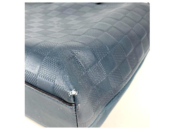 Borsa a Spalla Damier Infini Louis Vuitton Blu navy - vista 5