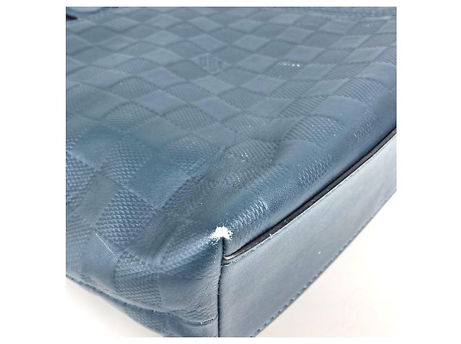 Borsa a Spalla Damier Infini Louis Vuitton Blu navy - vista 6