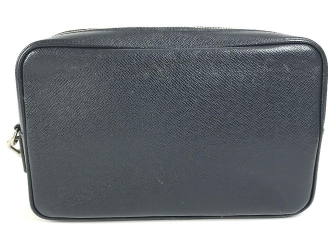 Pochette Kasai in Taiga di Louis Vuitton Blu navy - vista 2