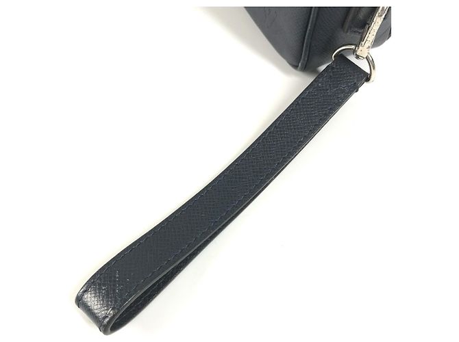 Pochette Kasai in Taiga di Louis Vuitton Blu navy - vista 9