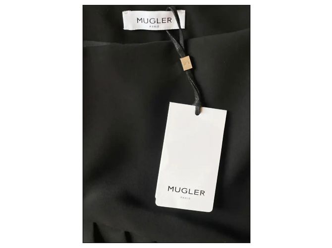 Falda mini plisada Thierry Mugler negra Negro - vista 5