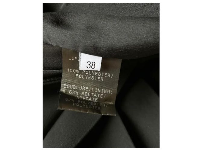 Falda mini plisada Thierry Mugler negra Negro - vista 7
