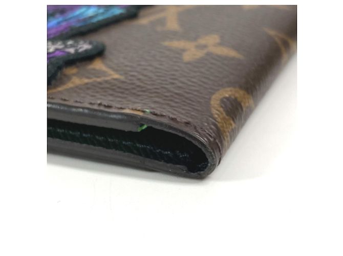 Visitenkartenetui Monogram Louis Vuitton Braun Monogramm - Ansicht 5