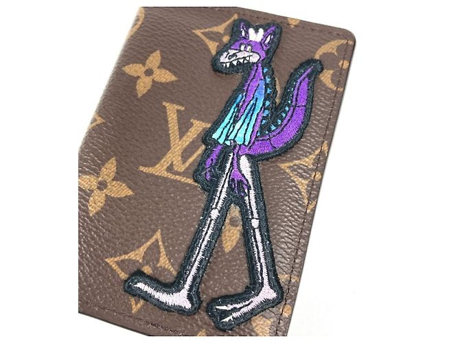 Visitenkartenetui Monogram Louis Vuitton Braun Monogramm - Ansicht 7