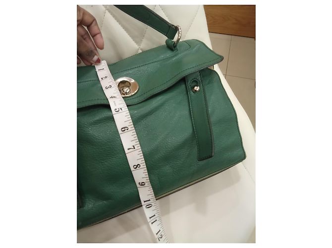 Muse II Borsa a spalla Yves Saint Laurent Muse Two Beige Verde Scuro - vista 13
