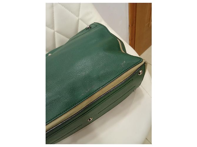 Muse II Borsa a spalla Yves Saint Laurent Muse Two Beige Verde Scuro - vista 7
