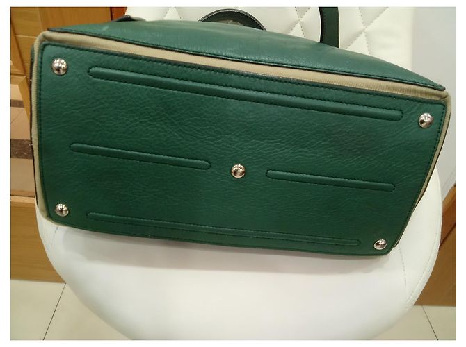 Muse II Borsa a spalla Yves Saint Laurent Muse Two Beige Verde Scuro - vista 8