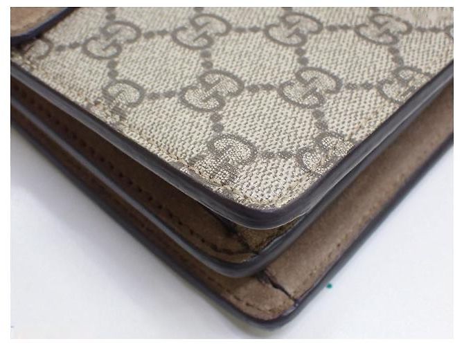 Gucci Dionysus Top Handle Chain GG Coated Canvas medium Beige - vista 6
