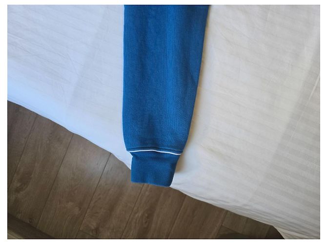 Jacquemus Moletom com Estampa de Onda e Logo Azul claro - vista 12