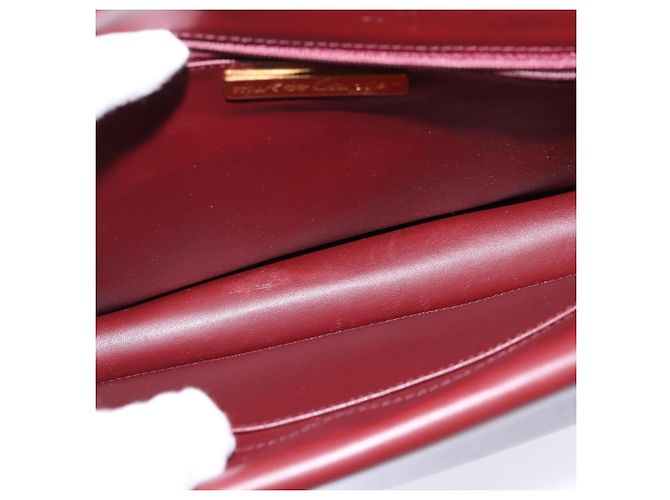Borsa a Spalla Must de Cartier in Pelle Bordò - vista 5