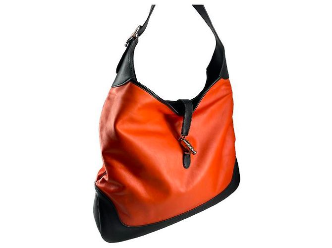 Gucci Jackie Original Leather Medium Orange - Ansicht 3