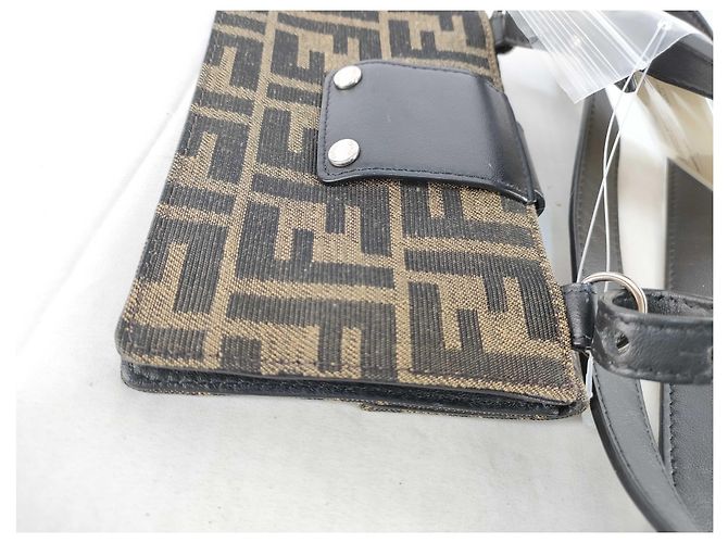Fendi Baguette wandelbarer Gürtel aus Zucca-Canvas medium Braun - Ansicht 7