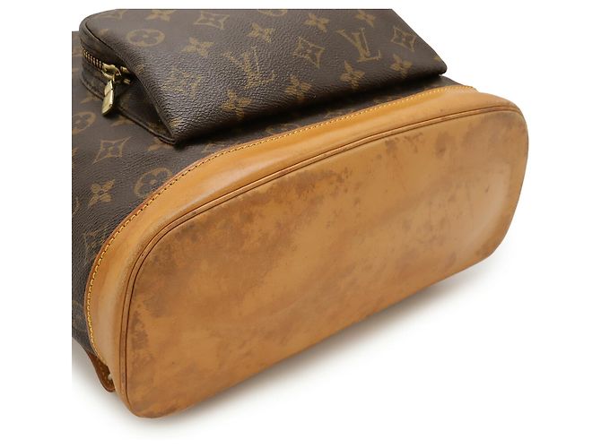 Zaino Montsouris GM in Monogramma Louis Vuitton Marrone - vista 4