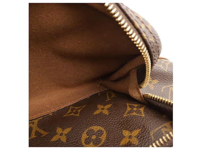 Zaino Montsouris GM in Monogramma Louis Vuitton Marrone - vista 9