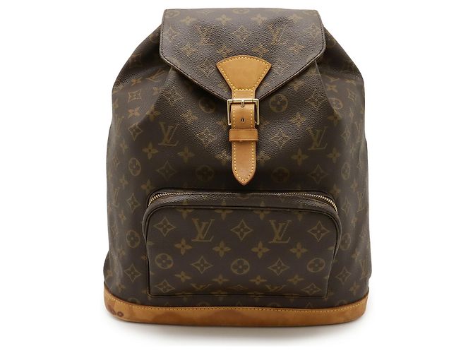 Zaino Montsouris GM in Monogramma Louis Vuitton Marrone - vista 2