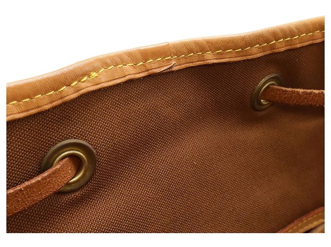 Zaino Montsouris GM in Monogramma Louis Vuitton Marrone - vista 7