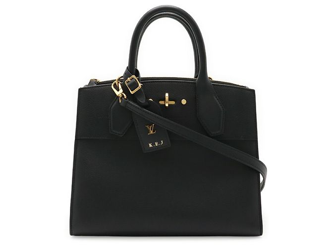 Borsa City Steamer PM Louis Vuitton Nero - vista 2