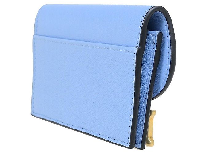 Christian Dior Dior Saddle Leder Tasche Blau - Ansicht 4