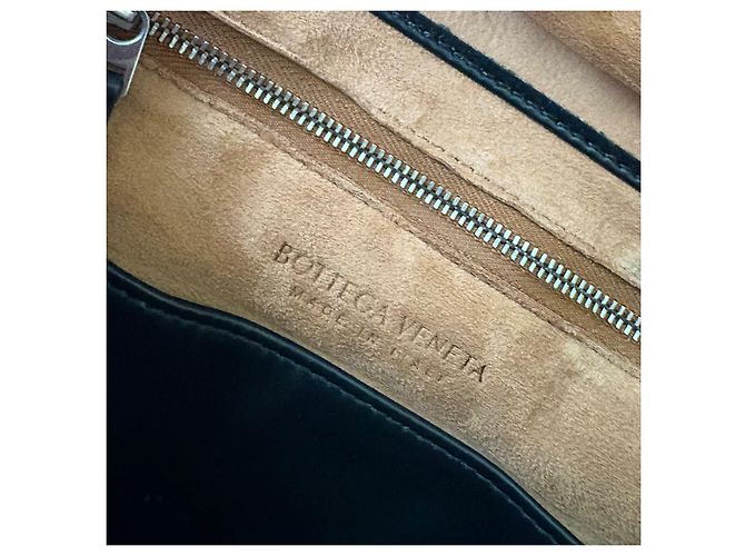 Borsa a mano Bottega Veneta Arco Slouch 33 in pelle nera Nero - vista 6