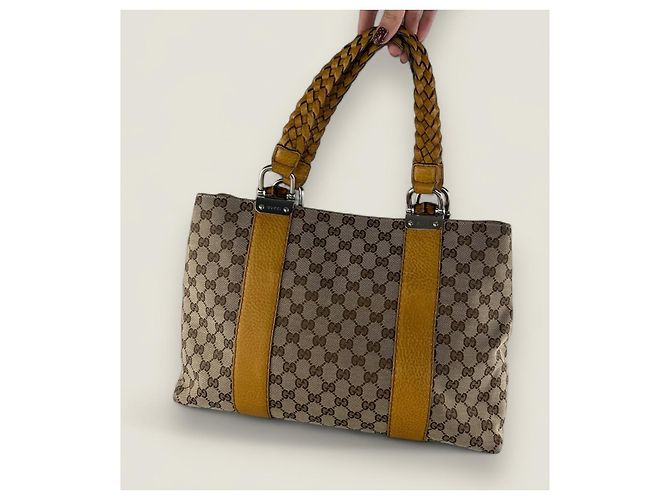 Gucci Canvas Bamboo Libeccio Beige - Ansicht 14