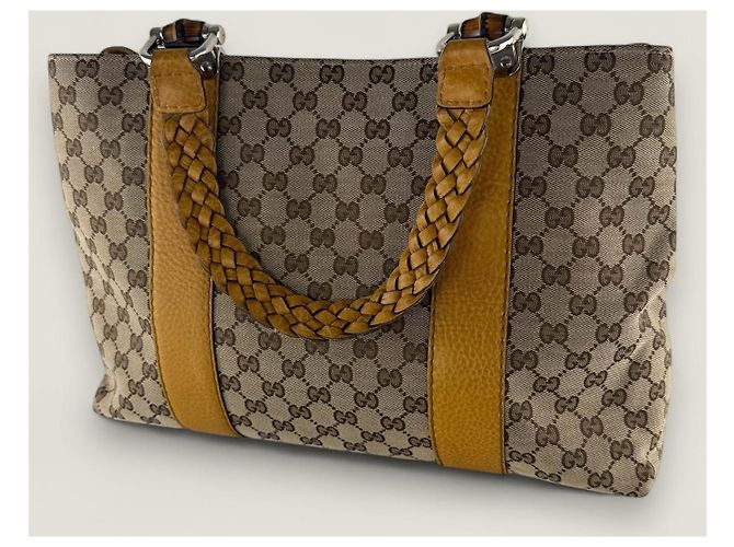 Gucci Canvas Bamboo Libeccio Beige - Ansicht 18