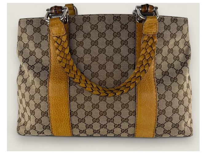 Gucci Canvas Bamboo Libeccio Beige - Ansicht 2