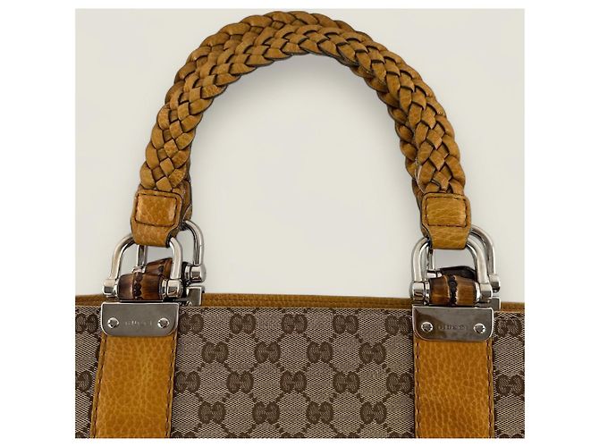 Gucci Canvas Bamboo Libeccio Beige - Ansicht 3