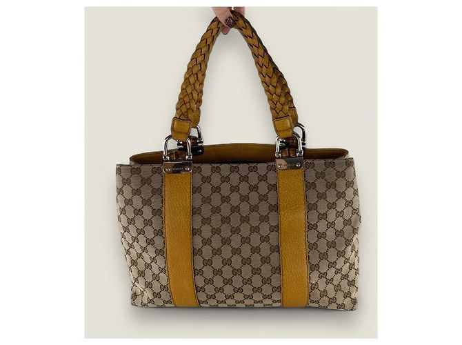 Gucci Canvas Bamboo Libeccio Beige - Ansicht 5