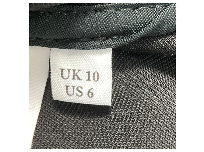 Autre Marque Vestido de cóctel de terciopelo negro fruncido Cecilie Bahnsen - vista 5