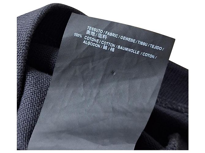 Camiseta de algodón negro con drapeados en paneles de Balenciaga - vista 5