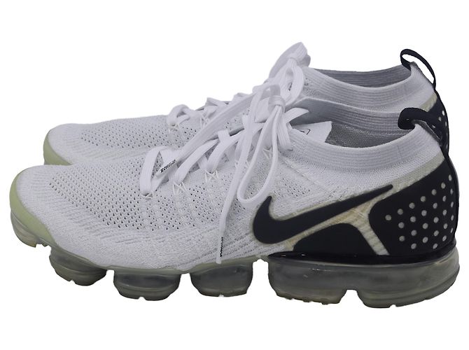 Baskets Nike Air VaporMax 2 en synthétique blanc - vue 2