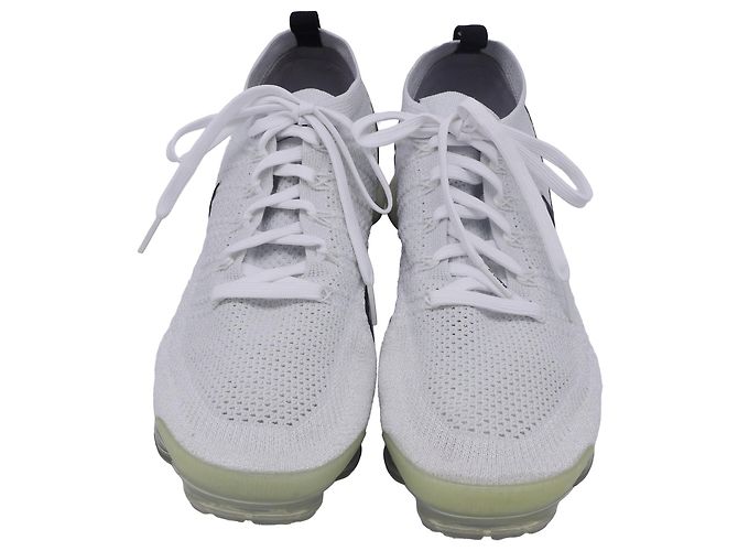 Baskets Nike Air VaporMax 2 en synthétique blanc - vue 3