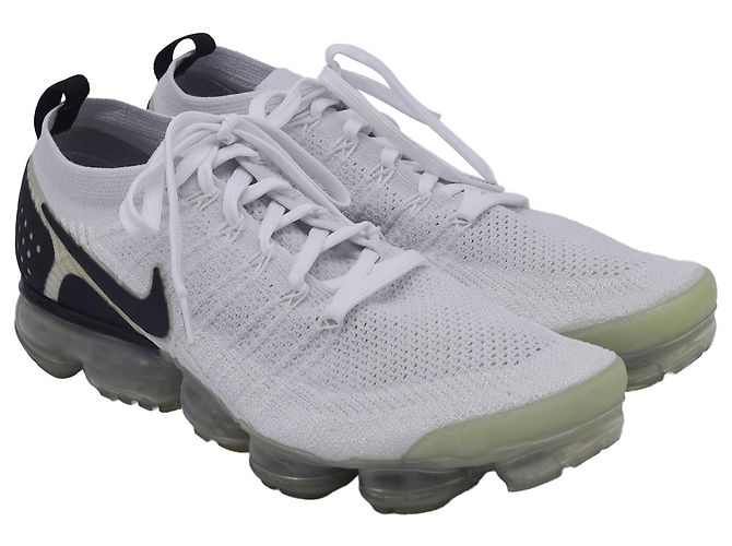 Baskets Nike Air VaporMax 2 en synthétique blanc - vue 4