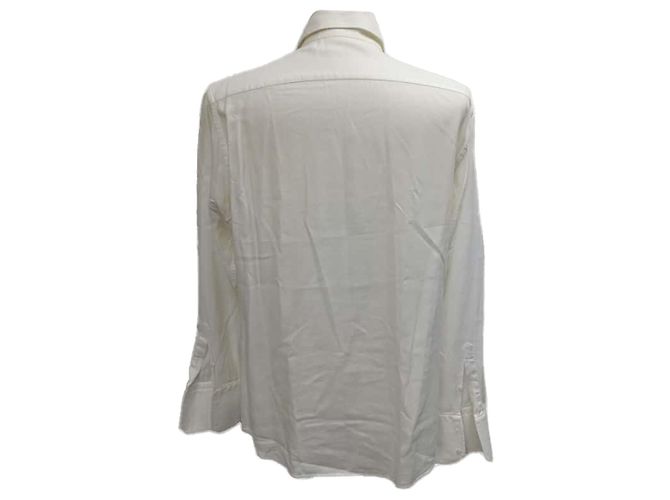 Gucci Button-Down-Hemd aus weißer Baumwolle - Ansicht 3