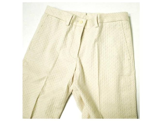 Autre Marque Pantalones de algodón INCOTEX ALTO CONFORT Beige - vista 5
