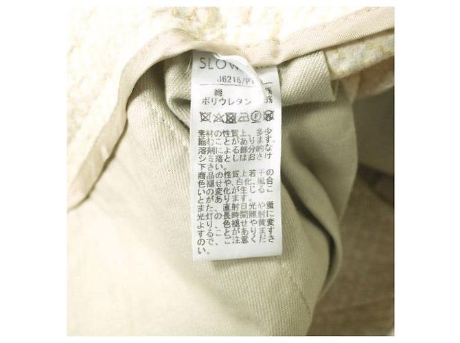 Autre Marque Pantalones de algodón INCOTEX ALTO CONFORT Beige - vista 9