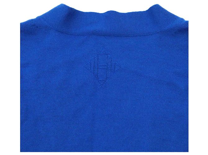 Cárdigan 100% Cachemira Hermès34 Azul - vista 6