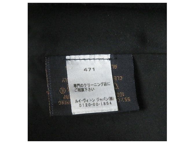 Baseballkappe aus Leder Monogram Shadow von Louis Vuitton Schwarz - Ansicht 9