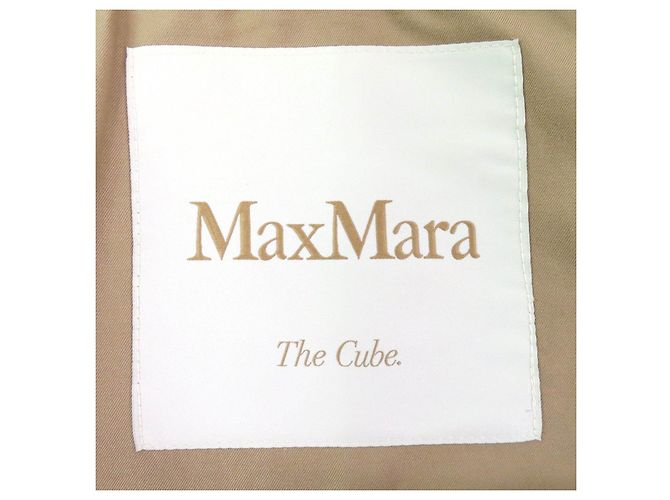 Casaco de algodão The Cube da Max Mara Bege - vista 6
