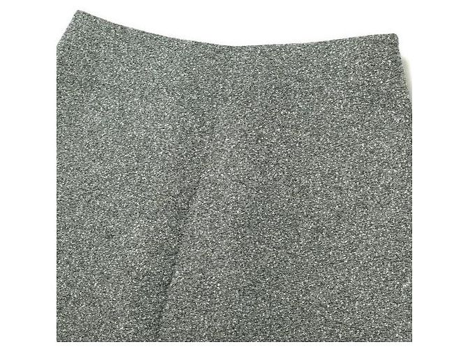 Autre Marque Falda Mini Bonding T de ALEXANDER WANG Negro Blanco - vista 5