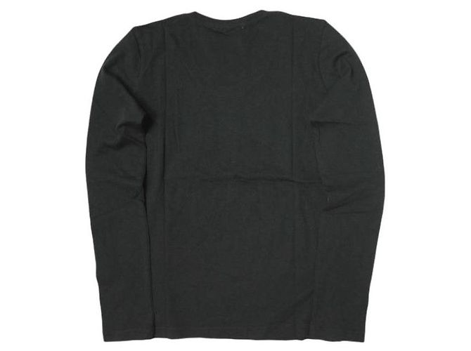Autre Marque T-shirt a maniche lunghe in cotone OB08001 di White Label by Noblesse Oblige Nero - vista 2