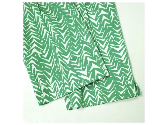 Autre Marque Pantalones de algodón stretch INCOTEX HIGH COMFORT Verde - vista 8