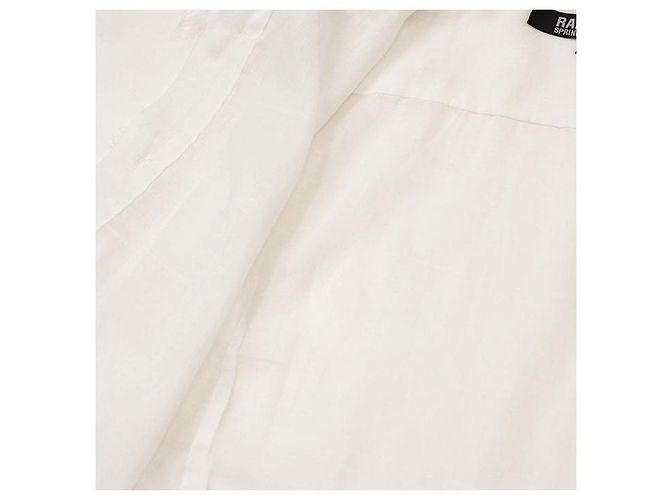 Top sin mangas de algodón Raf Simons Blanco - vista 12