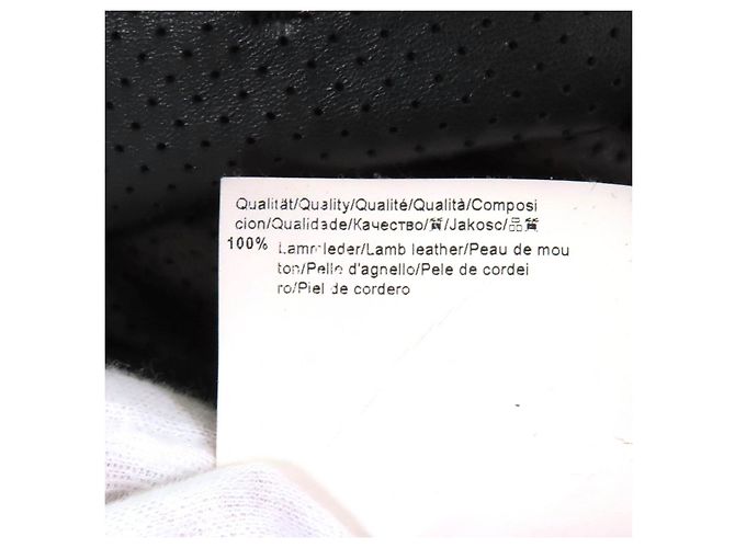 Autre Marque Trench Coat Hugo Boss in Pelle di Agnello - vista 9