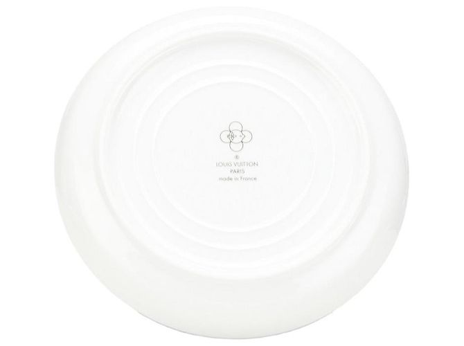 Louis Vuitton Vivienne Ceramic Plate Set White - view 6