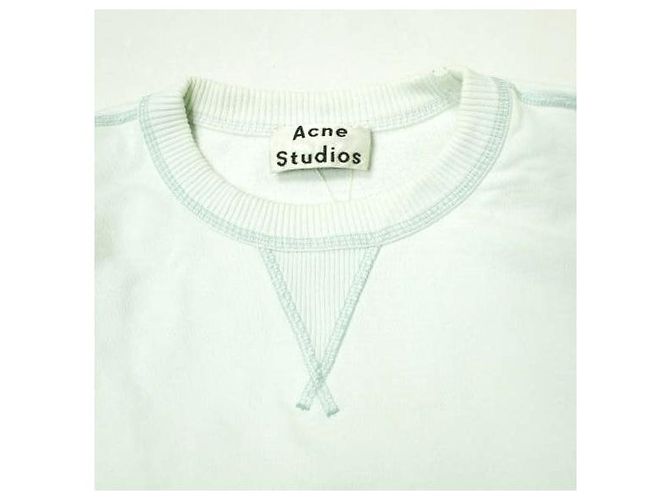 Sudadera de algodón FN-MN-SWEA000077 de Acne Studios Azul Azul claro - vista 4