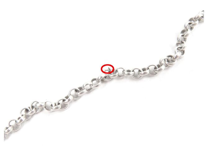 Collana Chrome Hearts in SV925 Argento - vista 6