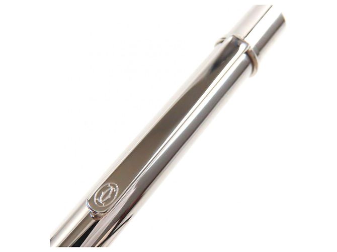 Penna a sfera Must de Cartier in argento - vista 5
